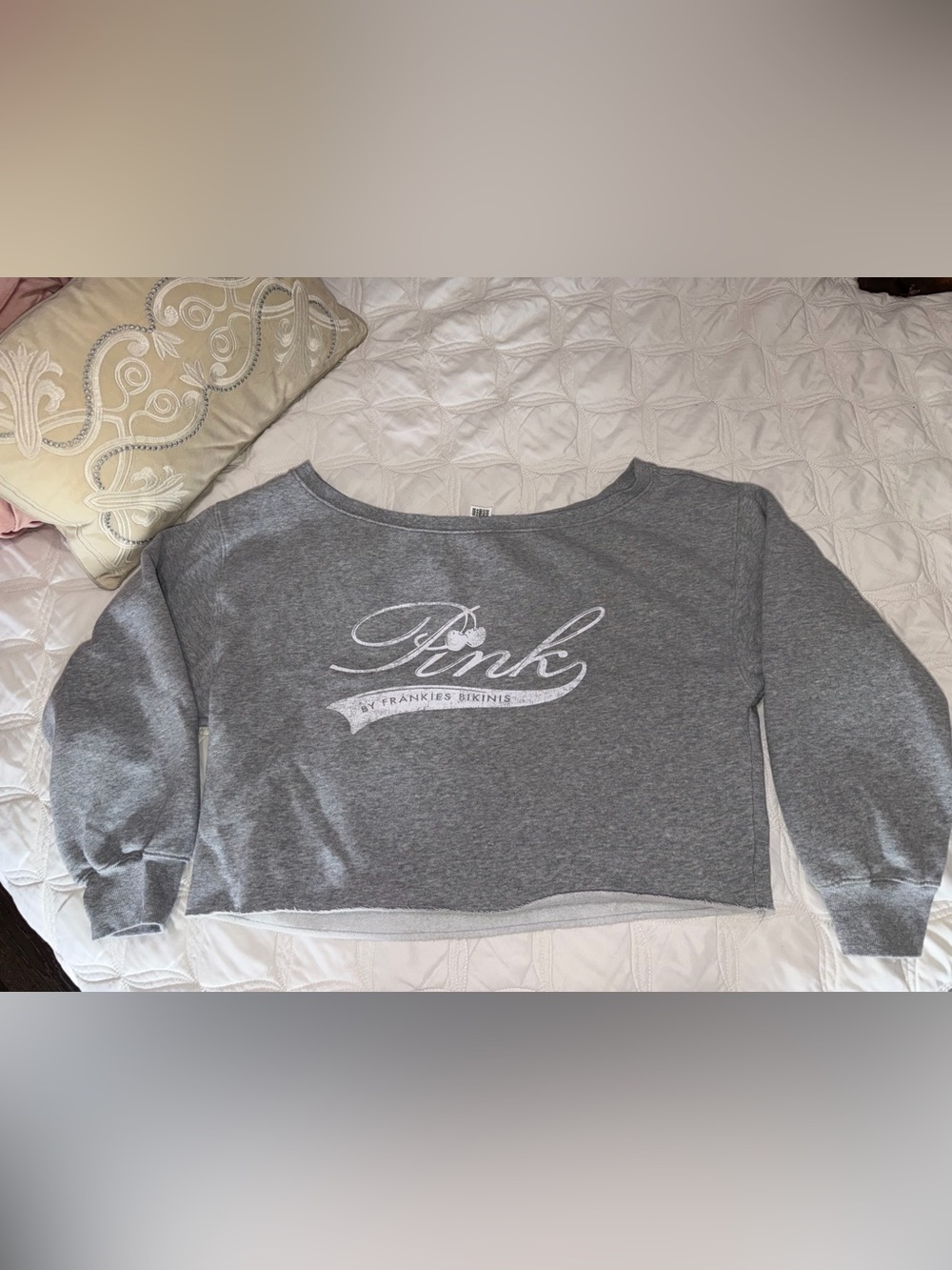 Victoria’s Secret PINK by Frankies Bikinis crop sweatshirts